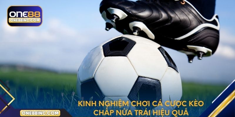 Kinh nghiệm chơi cá cược kèo chấp nửa trái hiệu quả